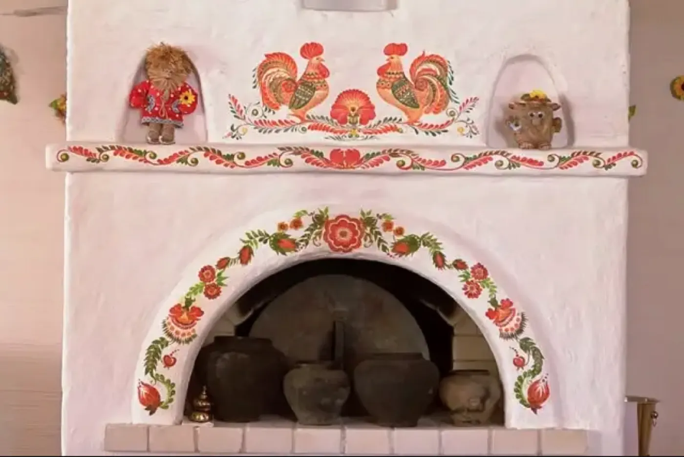 Ivan Khlib — A painted stove — the source of the idea